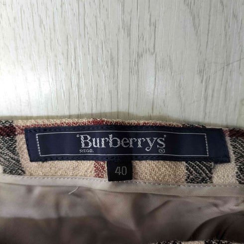 バーバリーズ BURBERRYS 90S ノバチェックロングスカート レディース