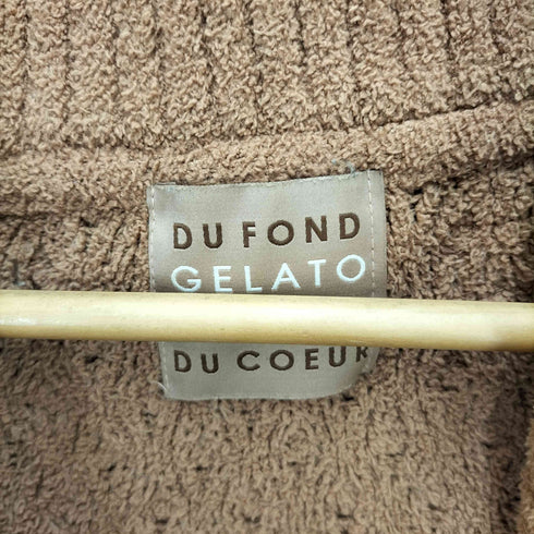 ジェラートピケ gelato pique Lotus ケーブルニットカーディガン レディース ONE SIZE