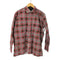 COTTON SEAR プリント柄 コーデュロイチェックシャツ メンズ 42-16½