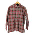 COTTON SEAR プリント柄 コーデュロイチェックシャツ メンズ 42-16½