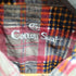 COTTON SEAR プリント柄 コーデュロイチェックシャツ メンズ 42-16½