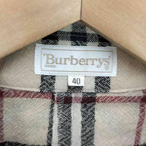バーバリーズ BURBERRYS 90S ノバチェックスウィングトップ レディース EUR:40