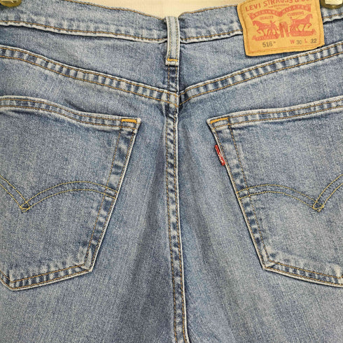 リーバイス LEVI STRAUSS&CO 516 ストレートデニムパンツ メンズ 30/32