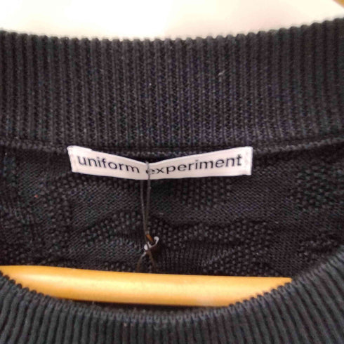 ユニフォームエクスペリメント uniform experiment 26SS JACQUARD KNIT ジャガード ニット セーター メンズ JPN:3