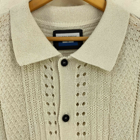 メゾンスペシャル MAISON SPECIAL Prime-Over Short Sleeve Knit Shirt メンズ JPN:2
