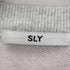 スライ SLY PIPING LINE スウェット レディース FREE