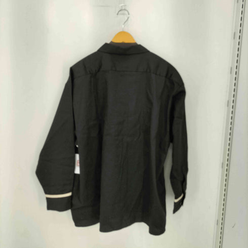 ディッキーズ Dickies WIDE WORK SHIRT ワンポイントロゴ ワークシャツ メンズ import:L