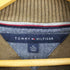 トミーヒルフィガー TOMMY HILFIGER ロゴ刺繍 ハーフジップ モックネック コットン ニット プルオーバー メンズ import:XL
