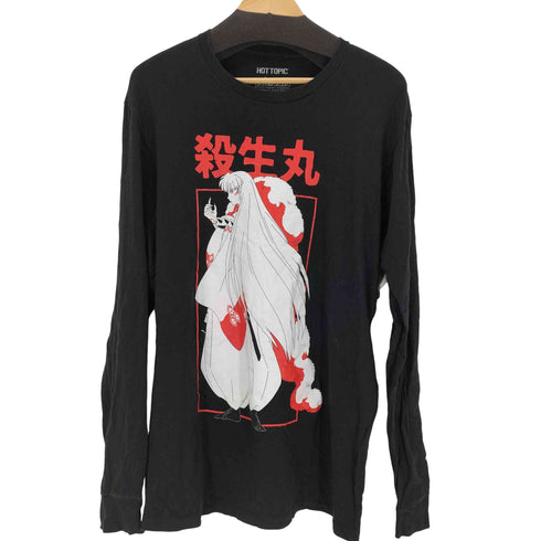 アニメデザイン ロングスリーブカットソー メンズ import:XL