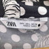 ザラ ZARA トラ 虎柄 アニマル柄 ドット柄 総ビスコース L/S シャツ レディース import:L