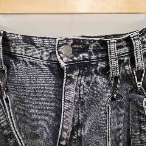 cussil ルーズシルエットダブルサスペンダーワイドパンツ メンズ JPN:S