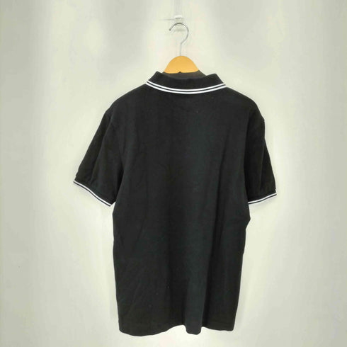フレッドペリー FRED PERRY ロゴ刺繍 鹿の子織り コットン半袖ポロシャツ メンズ import:L