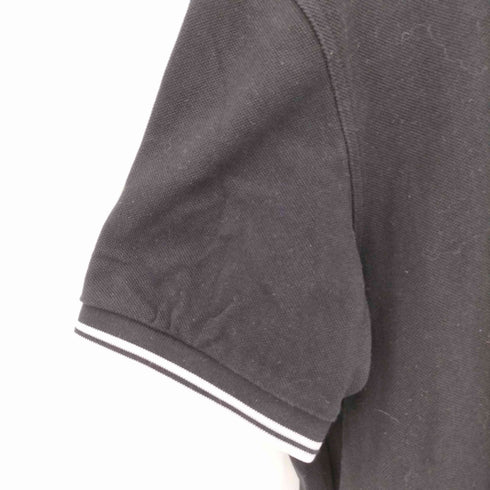 フレッドペリー FRED PERRY ロゴ刺繍 鹿の子織り コットン半袖ポロシャツ メンズ import:L