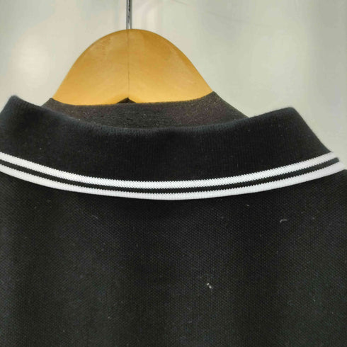 フレッドペリー FRED PERRY ロゴ刺繍 鹿の子織り コットン半袖ポロシャツ メンズ import:L