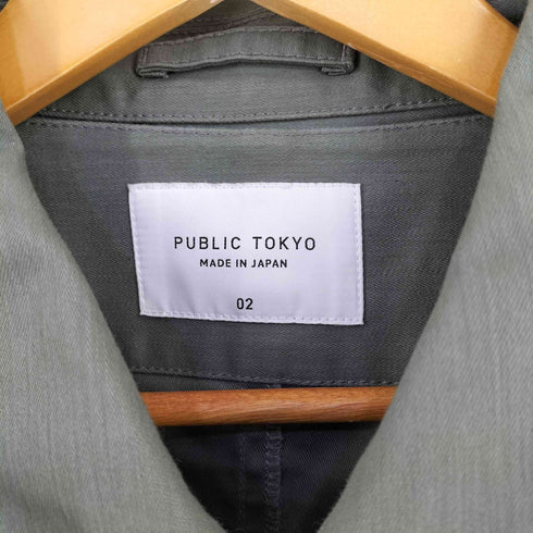 パブリックトウキョウ PUBLIC TOKYO 3WAY ミリタリーベストライナーブルゾン メンズ JPN:2