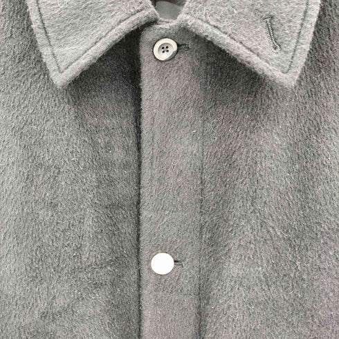 クルニ CULLNI 24AW Moheir Mix Shaggy Double Pocket Long Coat モヘアミックス シャギー ダブルポケット ロングコート メンズ JPN:2