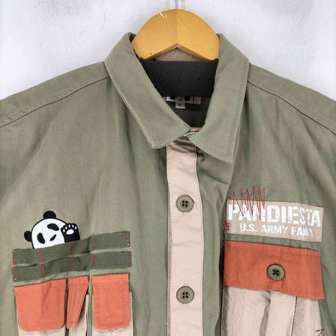 パンディエスタジャパン PANDIESTA JAPAN ポケットデザイン S/S シャツ メンズ JPN:XL