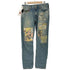 ヒステリックグラマー HYSTERIC GLAMOUR COLLAGE PATCH REMAKE TAPERED DENIM PANTS メンズ 31