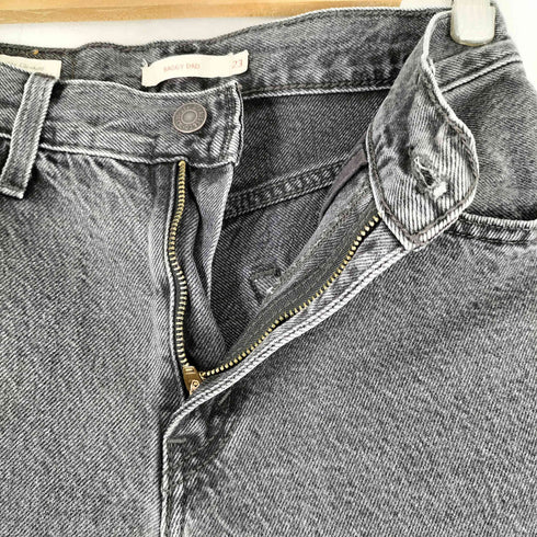 リーバイス Levis BAGGY DAD ブラック ストーンウォッシュ デニムパンツ レディース 23