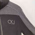 カルバンクラインジーンズ Calvin Klein Jeans ロゴ プリント バイカラー ジップアップ スウェット ジャケット メンズ import:XL