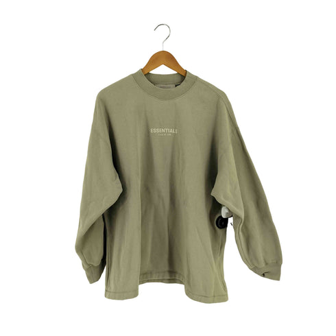 エッセンシャル ESSENTIALS RELAXED CN ロゴ プリント スウェット トップス メンズ import:M