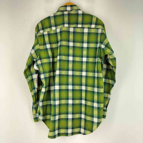 70S プリント ネルシャツ メンズ