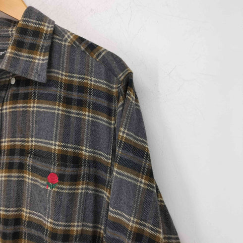 アンダーカバー UNDERCOVER ネルチェックBDロングシャツ メンズ JPN:2