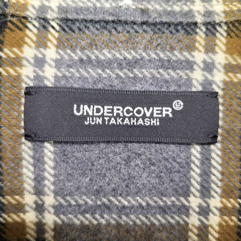 アンダーカバー UNDERCOVER ネルチェックBDロングシャツ メンズ JPN:2