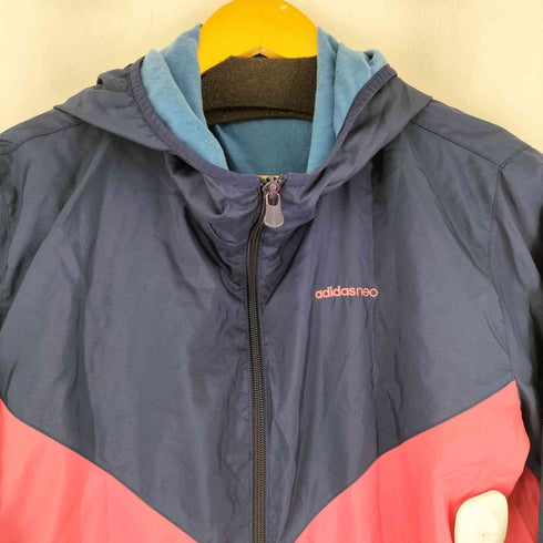 アディダス adidas ウインドフルジップ 裏トリコット起毛ジップアップパーカー レディース