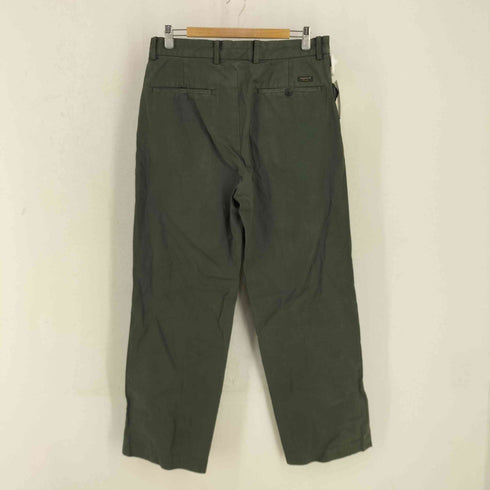 トゥモローランド TOMORROWLAND 25AW 60/3 コットンオックスフォード 1プリーツバレルパンツ メンズ JPN:M