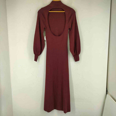ザラ ZARA BACK OPEN タートル ニット ドレス ワンピ レディース JPN:M