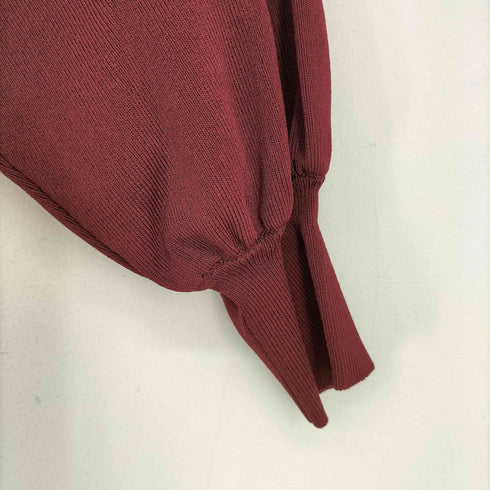 ザラ ZARA BACK OPEN タートル ニット ドレス ワンピ レディース JPN:M