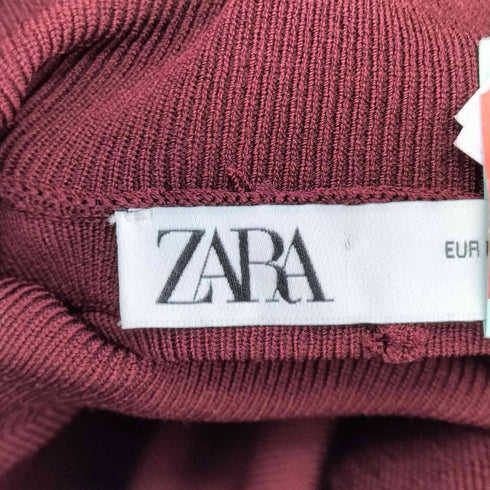 ザラ ZARA BACK OPEN タートル ニット ドレス ワンピ レディース JPN:M