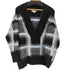 コス COS モヘア混 チェック柄 Vネックニット レディース import:L