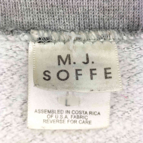 エムジェーソッフェカンパニーインク M.J.SOFFE COMPANY INC. 刺繍 クルーネック スウェット メンズ JPN:L