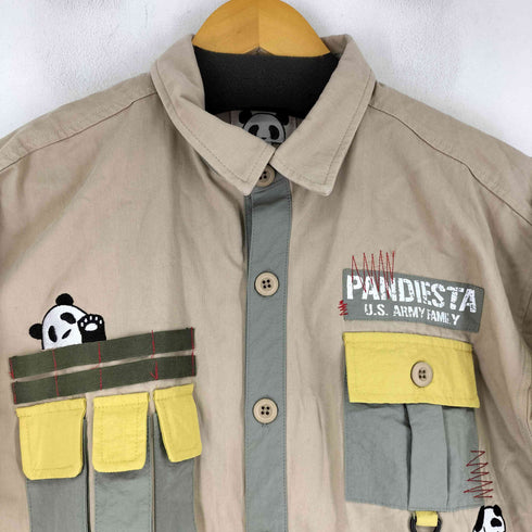 パンディエスタジャパン PANDIESTA JAPAN ポケットデザイン S/S シャツ メンズ JPN:XL
