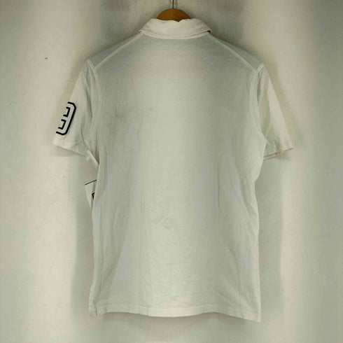 バーバリーブラックレーベル BURBERRY BLACK LABEL ロゴアップリケ S/S ポロシャツ レディース JPN:2