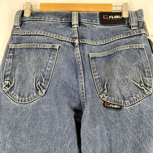 フブ FUBU 00S デニムカーゴパンツ メンズ 32×34