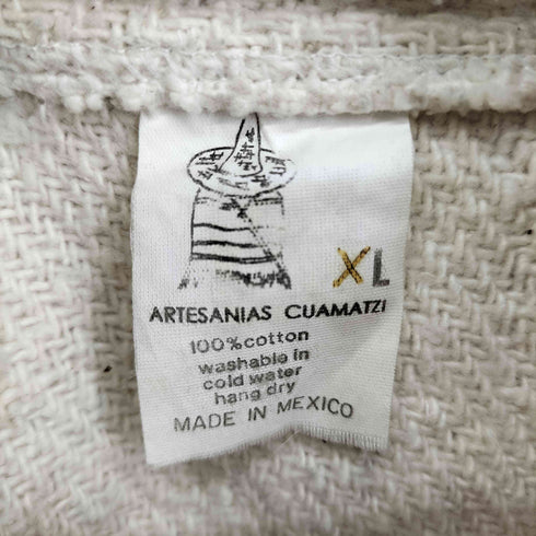 ARTESNIAS CUAMATZI バックプリント メキシカンパーカ メンズ JPN:L