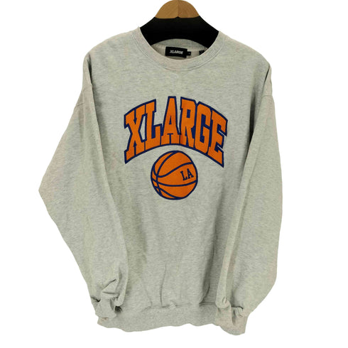 エクストララージ XLARGE COLLEGE LOGO CREWNECK SWEAT メンズ JPN:L