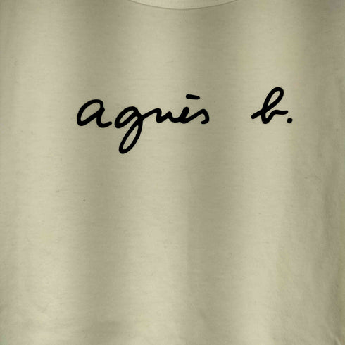 アニエスベー agnes b. ロゴプリント L/S Tシャツ レディース T2