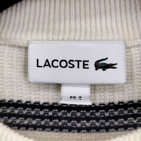 ラコステ LACOSTE L/S ボーダーニット メンズ US S