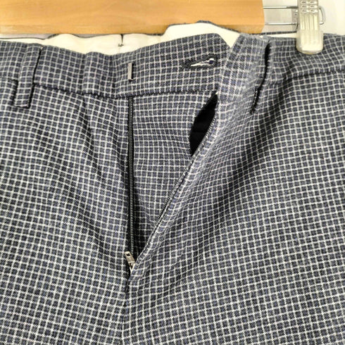 ラコステ LACOSTE チェック ノータック スラックス メンズ 32