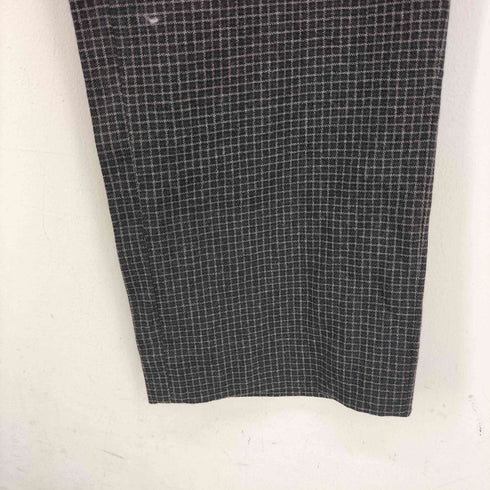 ラコステ LACOSTE チェック ノータック スラックス メンズ 32