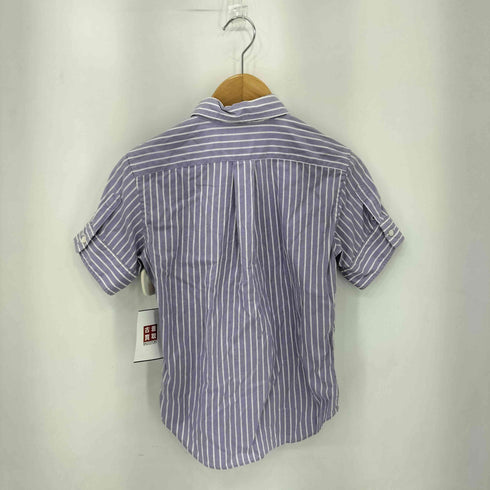 ラルフローレン RALPH LAUREN ポニー刺繍ロゴ ストライプ柄 半袖シャツ レディース 7