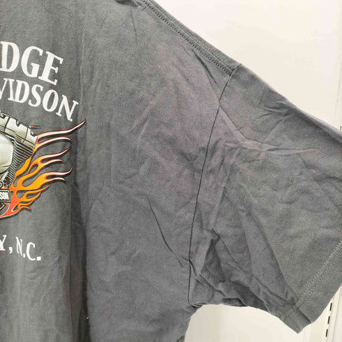 ハーレーダビッドソン HARLEY-DAVIDSON スカル レンチ イラストプリント クルーネックTシャツ メンズ 3XL