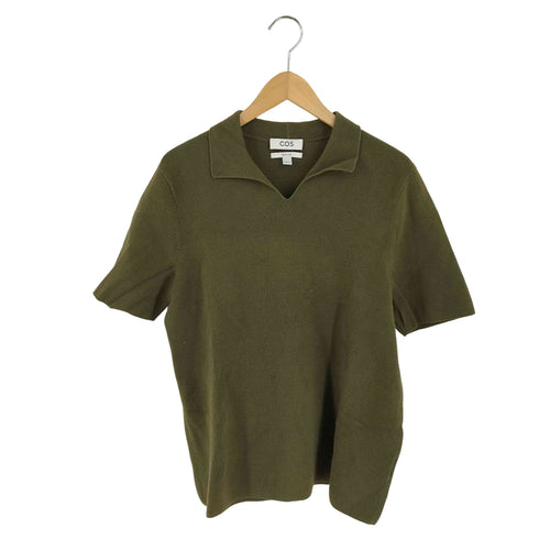 コス COS REGULAR スキッパー ニットシャツ メンズ import:M