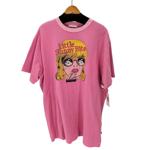 リトルサニーバイト little sunny bite ガールズプリントTシャツ メンズ JPN:M