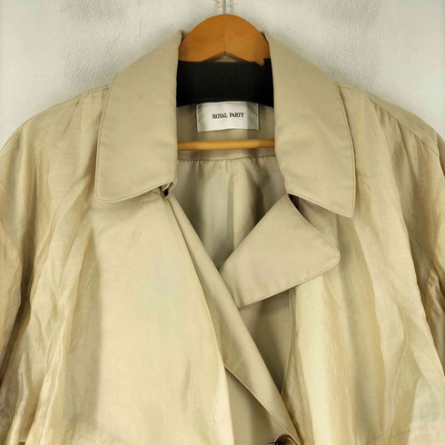 ロイヤルパーティー ROYAL PARTY シアーレイヤードトレンチコート レディース FREE