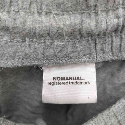 ノーマニュアル NOMANUAL プリントロゴハーフパンツ メンズ ML